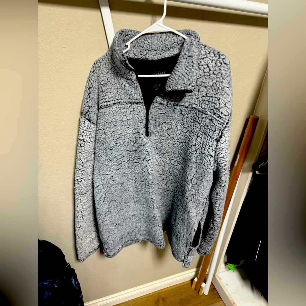 Sherpa jacket.